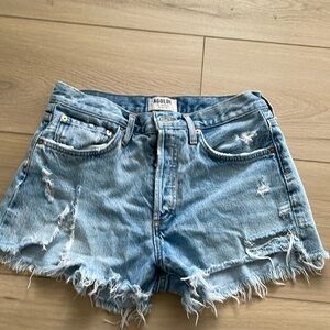 Agolde denim shorts